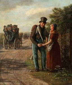 The Farewell. Motif From The First Schleswian War