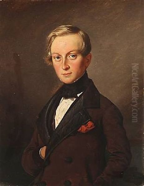 Portrait Of Rasmus Julius Wandel (1815-1910) - view 1