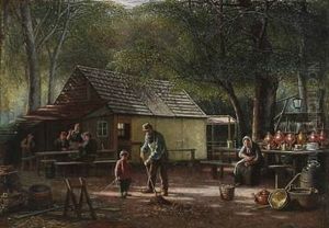 At The Copper Smith In Deer Garden, Denmark