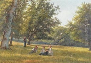 Bom I En Stille Stund I Dyrehaven by David Monies