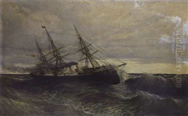 Bateau Par Gros Temps - view 1