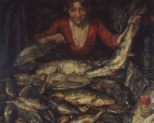 Die Fischverkauferin