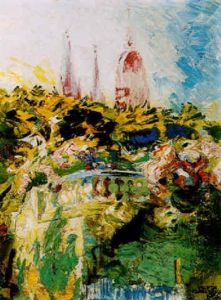 View At The Sacre Coeur, Paris by Martin Monnickendam
