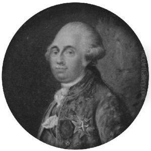 Louis Xvi, King Of France, In Court Dress, His Hair Powdered And En Queue Louis Xvi, King Of France, In Court Dress, His Hair Powdered And En Queue
