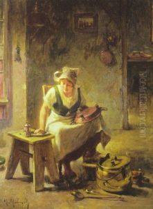 L'astiquage Des Cuivres