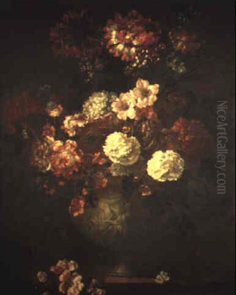 Bouquet Des Fleurs Dans Un Vase - view 1