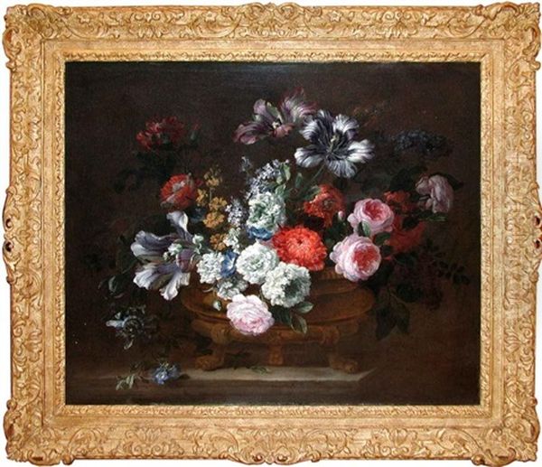 Bouquet Of Flowers On A Table - view 1