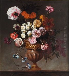 Flower Still Life by Jean-Baptiste Monnoyer