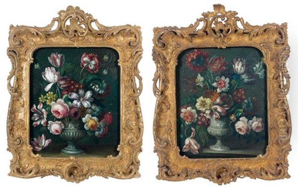 Vase De Fleurs (pair) - view 1