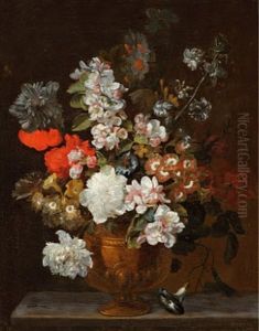 Prachtiges Blumenstillleben by Jean-Baptiste Monnoyer