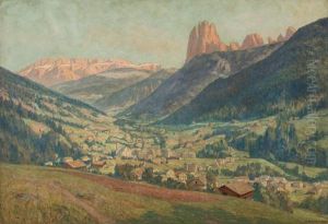 A View Of A Western Town