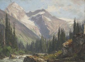 Mtn. Sir Donald, Glacier, Selkirk Mnts., B.c. by Franz Biberstein