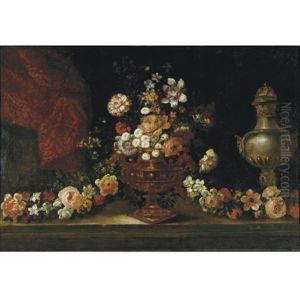 Still Life With Flowers And Urn