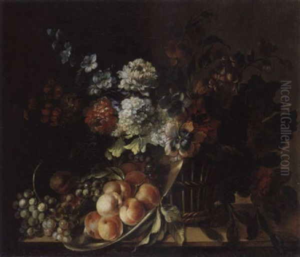 Blumen- Und Fruchtestilleben - view 1
