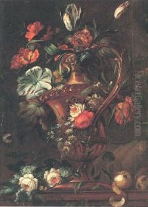 Stilleben Med Blommor Stilleben Med Blommor