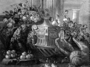 Nature Morte A L'aiguiere Et Au Tapis by Jean-Baptiste Monnoyer