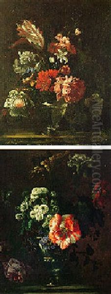Still Life Of Flowers In A Vase - view 1