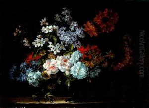 Blumenstrauss In Einer Vase by Jean-Baptiste Monnoyer