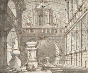 Architectural Design by Ferdinando Galli Bibiena