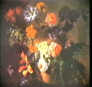 Corbeille De Fleurs by Jean-Baptiste Monnoyer