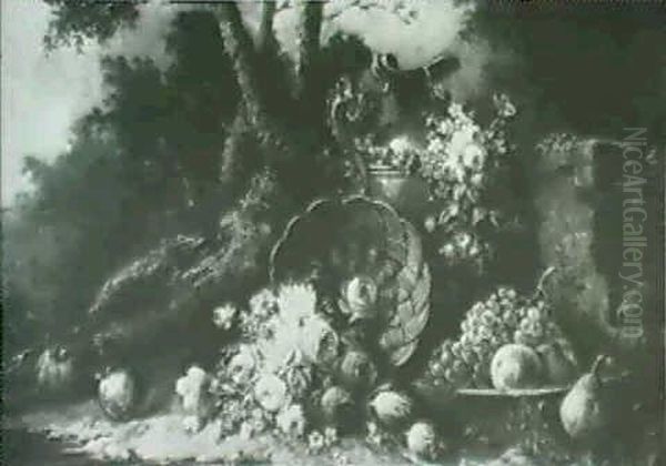 Still Life With Fruit And Flowers - view 1