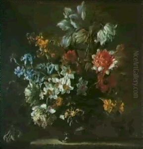 Bouquet De Fleurs Dans Un Vasetranslucide Bouquet De Fleurs Dans Un Vasetranslucide