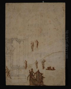 Studio Di Architettura O Scenografia by Giuseppe Galli Bibiena