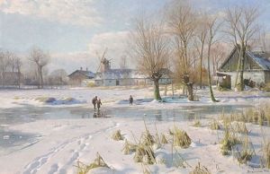 Bildnis Des Erzherzogs Ferdinand Karl, Generalgouverneur Der Osterreichischen Lombardei In Weiser Uniform Mit Goldenen Aufschlagen Mit Dem Orden Vom Goldenen Vlies by Peder Mork Monsted