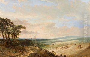 Erntelandschaft by Alfred Montague