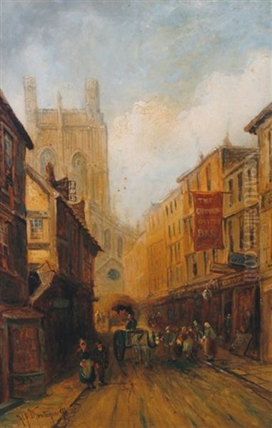 Street Scene Chester And Street Scene Macclesfield (2 Works) - view 1