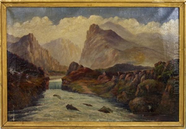 Falls In The Gorge - view 1