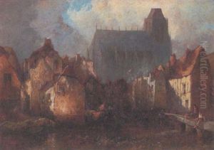 A City Canal by Alfred Montague