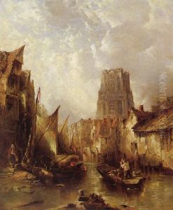 View In Rotterdam by Alfred Montague