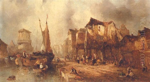 A Continental Harbour - view 1