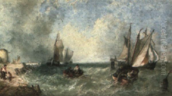 Sailing Vessels Offshore - view 1