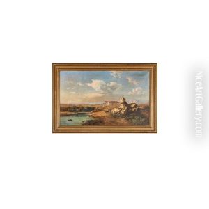Untitled (capriccio Landscape) by Julius O. Montalant