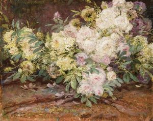Un Bouquet De Fleurs by Constant Montald