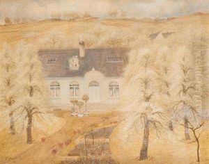 Maison Dans Le Verger by Constant Montald