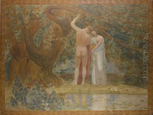 Adam Et Eve by Constant Montald