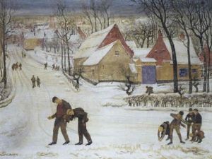 Winterlandschap Winterlandschap