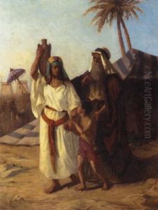 An Arab Family by Anders Montan