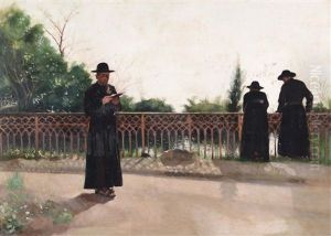 Figure Di Religiosi by Evasio Montanella