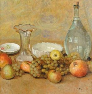 Composizione Con Ceramiche by Evasio Montanella
