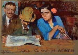 Studio Dal Vero (famiglia) by Silvio Bicchi