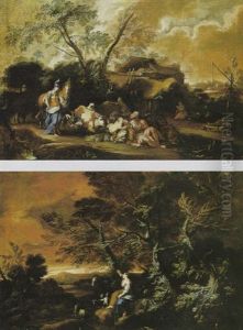 Erminia Tra I Pastori Erminia Tra I Pastori