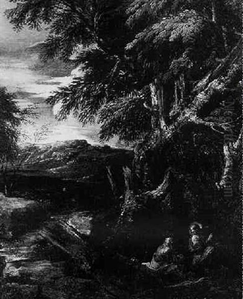 The Temptation Of Christ - view 1