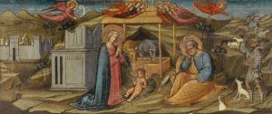The Birth Ofchrist by Bicci Di Lorenzo