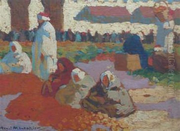 Scene De Marche En Afrique Du Nord - view 1