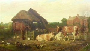 Pastoral Scene by Edward Brice Stanley Montefiore