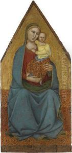 Madonna And Child Enthroned Madonna And Child Enthroned